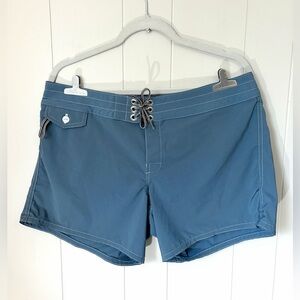 Birdwell Britches Women’s Board Short 5” Inseam Slate Blue Size 12
